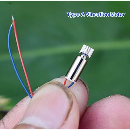 408 DC Micro Vibration Motor Waterproof Coreless Vibrator DC 3V 3.4V 3.7V Vibrating Motor Mini Vibrator for DIY Massager