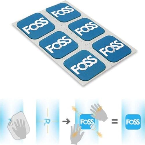 6pcs / Set Foss Bicycle Tire Repair Patch MTB Road Bike Tube Repair Pad Tool Inner Tyre Service