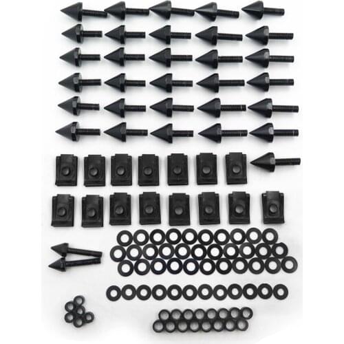 Aftermarket free shipping motorcycle parts Anodized Fairing Bolt Bolts Kit Fastener Clips Screw For Yamaha YZF R1 2002-2003