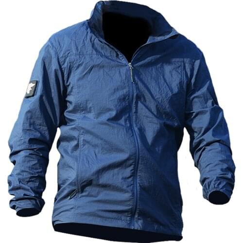 Army Military Skin Jackets Tactical Lightweight Waterproof Jacket Men Summer Breathable Thin Hoody Raincoat Portable Windbreaker