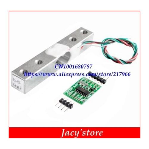 Digital Load Cell Weight Sensor 1KG 2KG 3KG 5KG 10KG 20KG Portable Electronic Kitchen Scale + HX711 Module