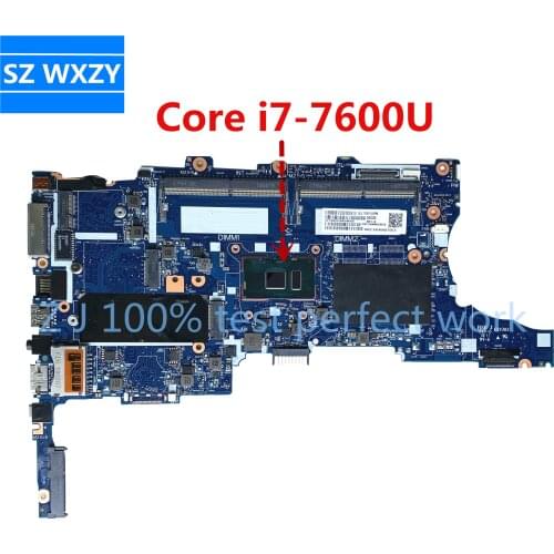 For HP EliteBook 850 840 G4 Laptop Motherboard With SR33Z Core i7-7600U 6050A2854301-MB-A01 DDR4 MB 100% Tested Fast Ship