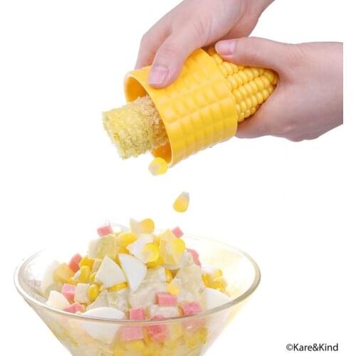 2pcs Corn Stripping Tool Cobber Tools Easiest Remove Fresh with Stainless Steel Blades Kitchen Gadgets and Accessories