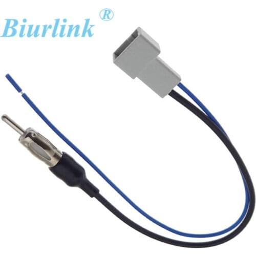 Biurlink FM Radio Cable FM CD Changer Radio Adapter For Honda CRV Civic Fit Mazda CX-5 CX-7