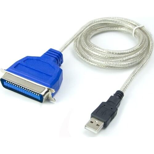 LPT USB To DB36 Female Port Parallel Printer Print Converter Cable Parallel IEEE 1284 Printer CN36 Adapter 1.5 meter Dropship
