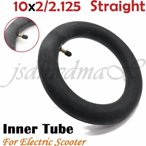 10x2.0 Inflatable Inner Tube 10x2.125 Inner Tire Straight for Stroller Electric Scooter Balancing Car 10 Inch Butyl Rubber Tube