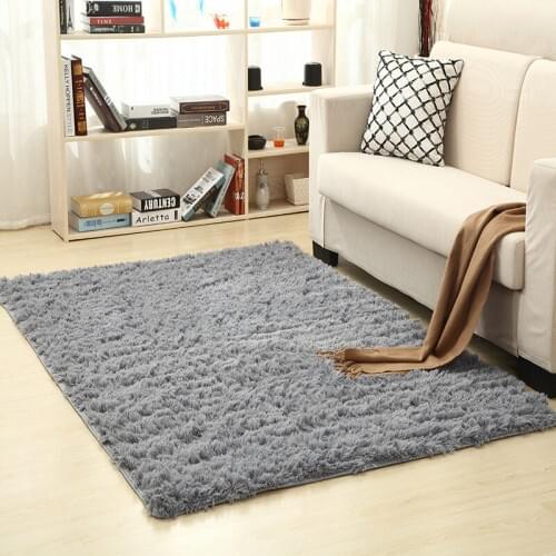Super Soft Silk Wool Rug Indoor Modern Shag Area Rug Silky Rugs Bedroom Floor Mat Baby Nursery Rug Children Carpet20