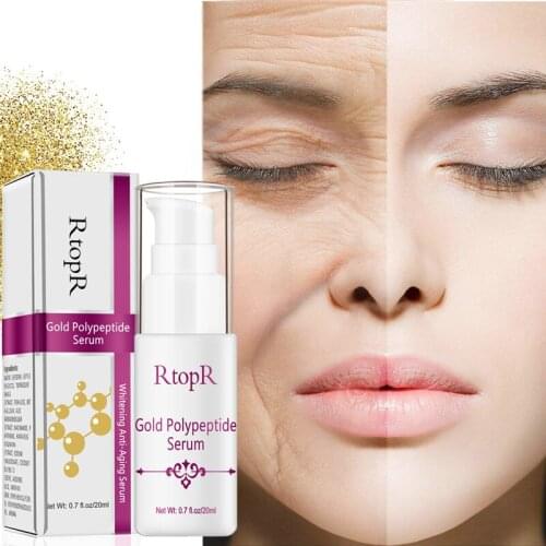 Anti Wrinkle Firming Bright Gold Polypeptide Hyaluronic Acid Collagen Acne Wrinkle Moisturizing Skin Serum
