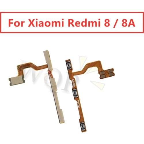 For Xiaomi Redmi 8/ Redmi 8A Power Volume Flex Cable Side Key Button On Off Switch Flex Cable for Redmi 8A Repair Spare Parts