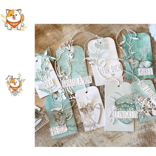 Bird Insect Fish Metal Cutting Dies Scrapbooking Stencil DIY Decorative Embossing Craft Die Cuts Card Making New Dies For 2019