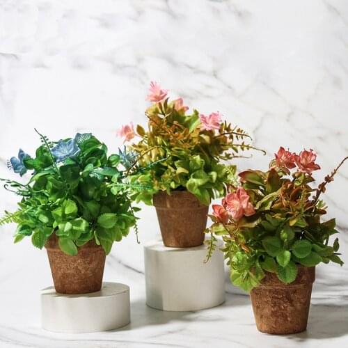 Simulation Crabapple Artificial Plants Fake Flowers Home-Decoration Office Wedding Decor