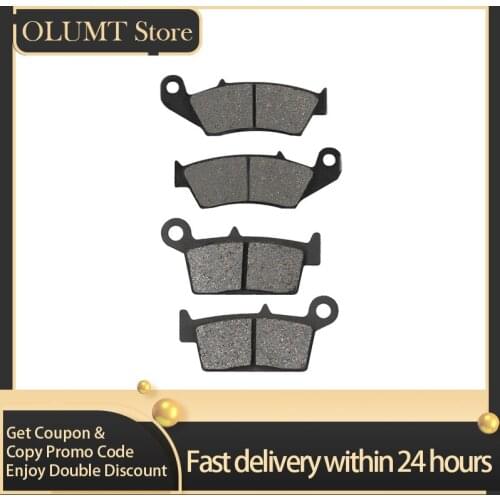 Motorcycle Brake Pads Front Rear Kit For HONDA CR125R CR250R CR500R XR250R XR250L XR400R XR600R XR650L XR650R CR230L XR600 CR230