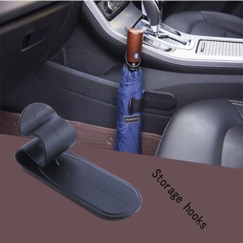 Paste Car Umbrella Fixed Rack Car Accessories Multifunctional Car Hook Pendant Shelf Toilet or Kitchen Shelf Convenience
