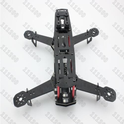 New QAV250 250mm Mini FPV Quadcopter Kit Frame PDB(Integrated Power Distribution Board for Clean build) Version For CC3D NAZE32