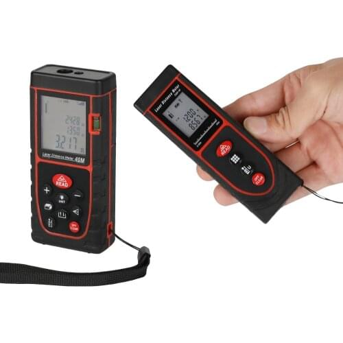 40M red new arrival efficient accurate portable laser distance meter Laser ruler electronic ruler versatility altimeter 2018