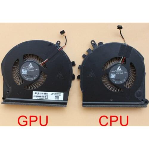 New Original CPU GPU Cooling Fan For HP Pavilion Gaming 17-CD 17-CD0022TX 17-CD0025TX 17-CD0010NR TPN-C142 Cooler L56873-001