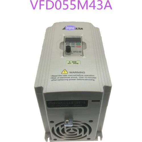 New VFD055M43A VFD-M Inverter AC Motor Drive 3 Phase 380V 5.5Kw 7.5HP 13A 400HZ