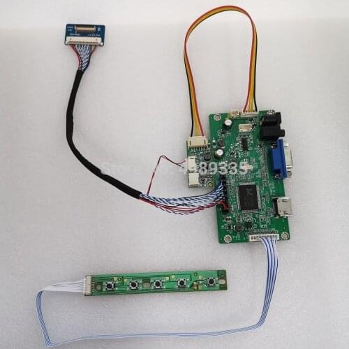 HDMI LVDS controller board for iPad 3 4 9.7" LP097QX1 SPA1 SPAV SPC1 2048x1536 EDP signal 4 band 51 pin LCD panel