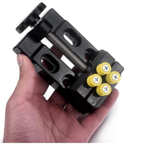 1PCS Flat Clamp Bench Vise Olive Carving Tool Length 11cm Width 6.1cm clamping stable Vise for fixing small work pieces