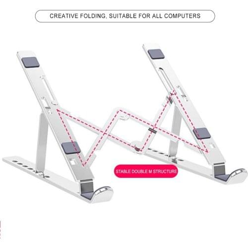 Laptop Stand for MacBook Pro Notebook Stand Foldable Aluminium Alloy Tablet Stand Bracket Laptop Holder for Notebook