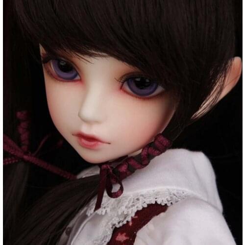 Latest Arrival 1/4 BJD doll BJD / SD Fashion Child Delfs KIWs Model Resin Doll Makeup For Baby Girl Gift Free Shipping