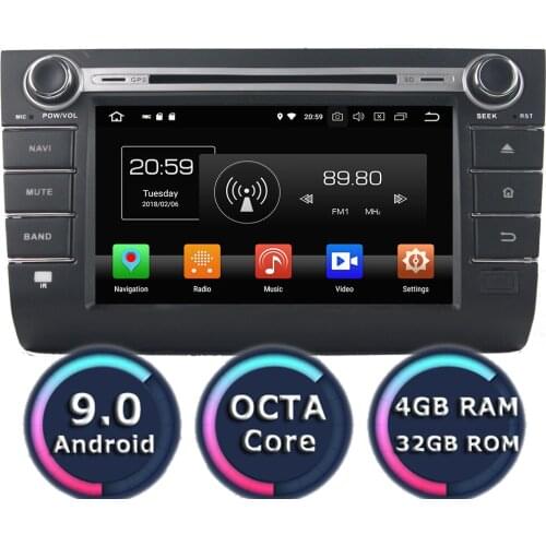 Roadlover Android 9.0 Car PC DVD Player Autoradio For Suzuki Swift 2013 2014 2015 2016 Stereo GPS Navigation Magnitol 2Din Audio