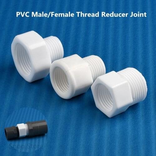 1~20PCS 1/2" 3/4" Male/Female Thread Reducer Joint Fish Tank Fittings Garden Irrigation Water Pipe Connector Repair Tool