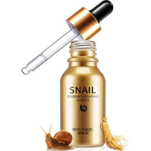 Shrinking Pores Firming Skin Snail Face Essence Hydrating Serum Brighten Skin Color Facial Skin Care Serum