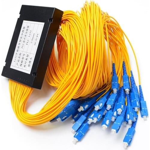 Free Shipping Fiber Optical PLC Splitter Box 1x32 SC/UPC Connector 2.0mm 1m