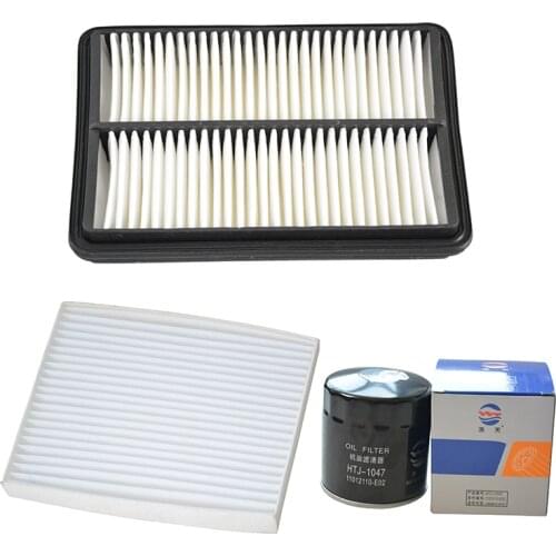 Air Filter Cabin Filter Oil Filter for Great Wall Haval H3 2.5TDI Diesel 2.8TDI Diesel K1-1109020 8104400-BK00XA 11012110-E02