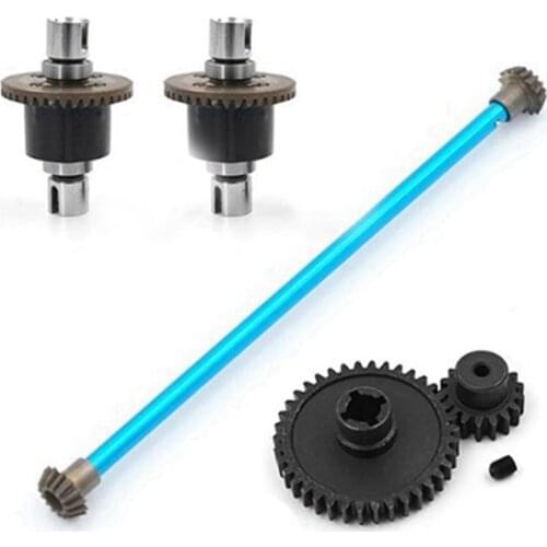 Wltoys 1/18 spare part Front/Rear Complete Differential +Central Driving Shaft +Reduction Gear A949 959 969 A949-B 959-B 969-B