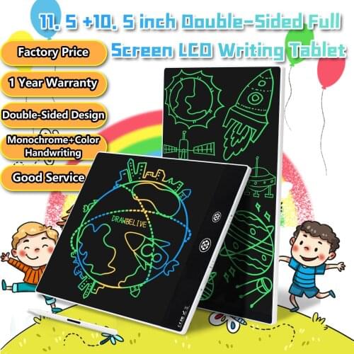 12Inch LCD Writing Tablet Doodle Drwaing Board Children Early Education Toys With Magnet Personalized Gift For Boys & Girls