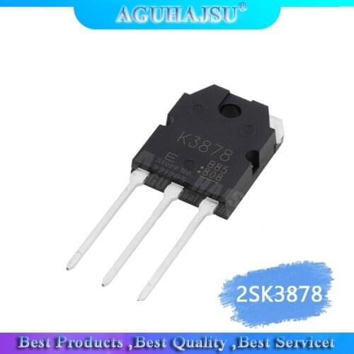 5PCS 2SK3878 K3878 TO-247 TO-3P molewei MOS FET transistor new original