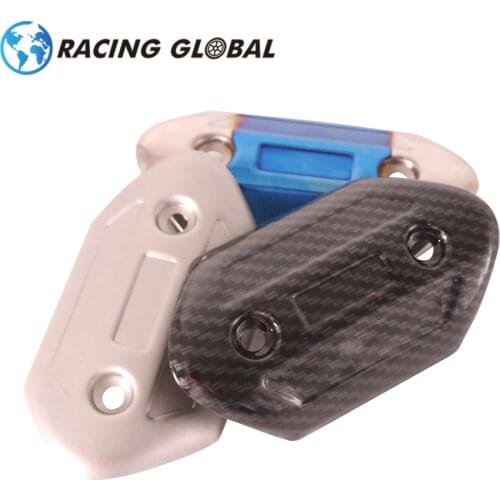 ALCON-Motorcycle Exhaust Muffler Pipe Leg Protector Anti-scalding Cover Heat Shield Cover Guard Stainless Steel Universal