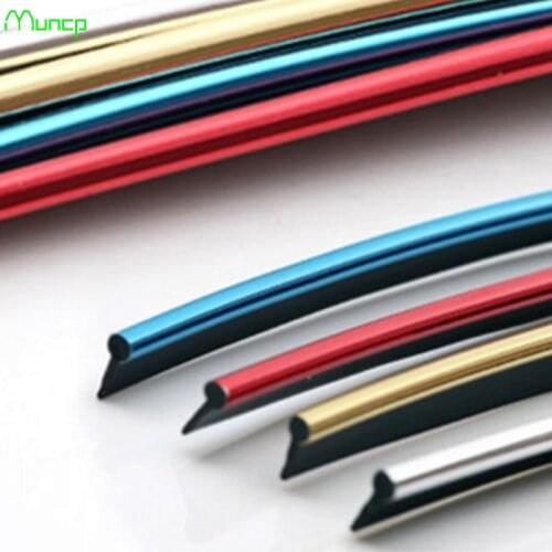 Muncp 5m Car Grille Interior Exterior Mouldings Trim Decorative Strip Line For Hyundai ix35 iX45 iX25 i20 i30 Sonata,Verna
