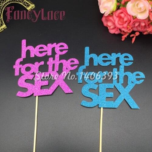 10pcs Glitter Paper sex Gender Reveal Cupcake Topper & Pick Party Supplies Birthday Baby Shower baptism wedding Party Decoration