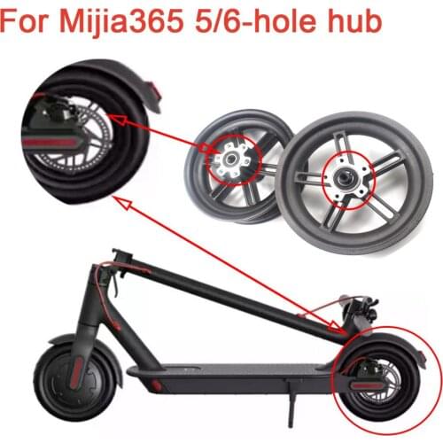 Coolride High Quality for Mijia M365 Electric Scooter 5/6-hole Hub Scooter Replaceable Parts,8 "10" Universal Refit Accessories