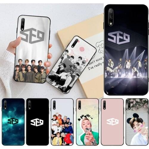 CUTEWANAN sf9 kpop Korean group boy Soft Phone Case Cover For Huawei Nova 6se 7 7pro 7se honor 7A 8A 7C Prime2019