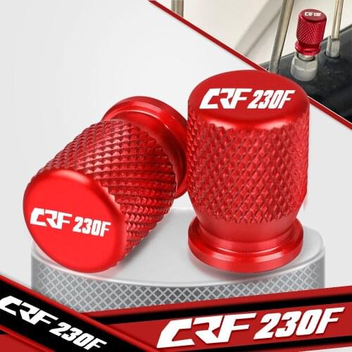 For HONDA CRF230F Motorcycle Wheel Tire Valve Stem Caps Airtight Covers CRF 230F CRF230 F 2003-2017 2016 2015 2014 2013 2012