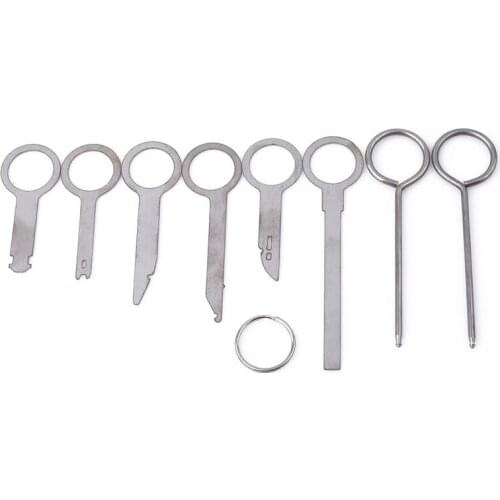 Car Audio Disassembly Repair Tool Stereo Radio Removal Release Keys Extraction Tools Pins Repair Tool