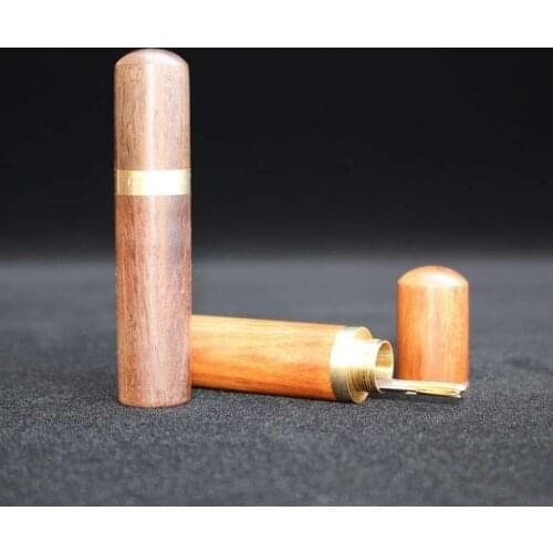 DIY Tools 2020 Hot Hand Sewing Needles Embroidery Mending Housing Case Durable Practical Wood Box Leather Knitting Craft