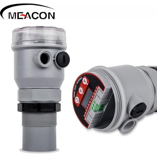 RS232/485 Output Signal low cost price ultrasonic liquid level meter gauge ultrasonic tank water level sensor