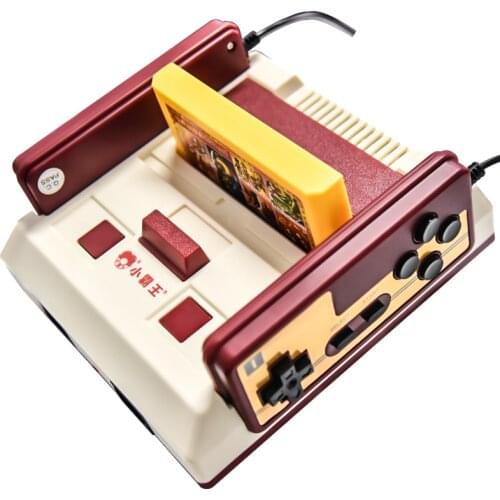 Cool Baby D99 TV game player Video Game Console Red and white classic game + 1 Free Game Card as a good gift