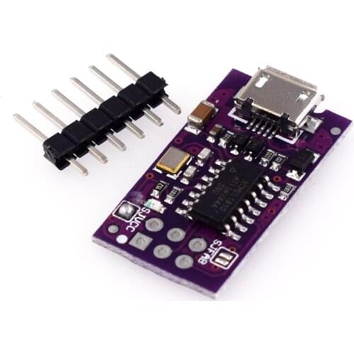 Micro USB ATtiny44 ATTiny45 ATTiny85 USBTinyISP Programmer Module For Arduino IDE Bootloader ISP Microcontroller 5V Tiny AVR ISP