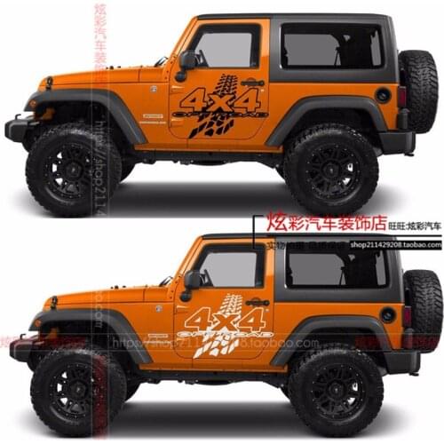 FOR Jeep Wrangler car stickers personalized custom modified fashion decals