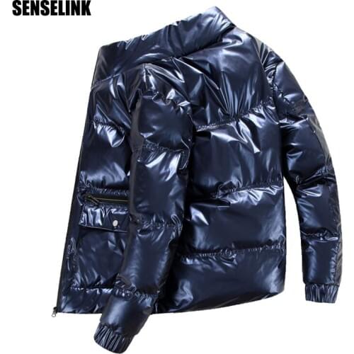 Mens Autumn & Winter Down Jacket 2020 Fashion Slim Lightweight Casual 90% Duck Down Hooded Warm Jacket Oversize Clothing M-6XL