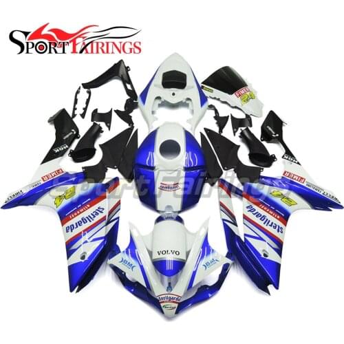 Fairings For Yamaha YZF 1000 R1 Year 07 08 2007 2008 ABS Motorcycle Fairing Kit Bodywork Cowling Body Kit Sterilgarda 24 Blue