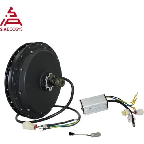 QSMOTOR 1200W V1.12 48V 50kph spoke Hub Motor with QSKLS4812S controller low power motor kits for Electric Bike