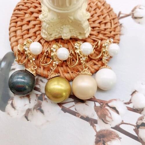 More Colors Pearls Earrings, Elegant Stylishly Sweet Ear Jewelry Brincos Mujer For Women Girl