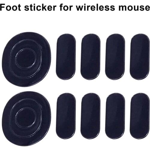 2 Sets Wireless Mouse Skates Pads Protective Cover Case for Logitech G304/G305 Wear-resistant Mouse Skate Pad PTFE for Mouse